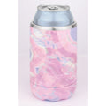Can & Stubbie Holder Pink Marble