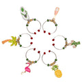 Wine Charms - Tropical Set Of 6