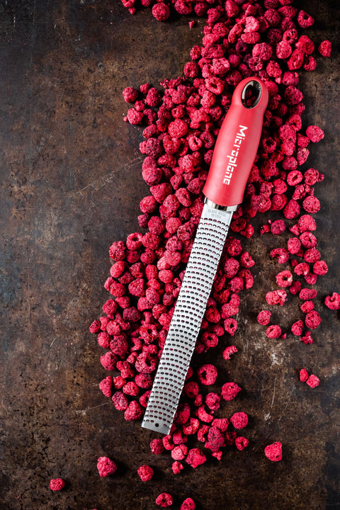 Premium Zester Grater - Pomegranate Red