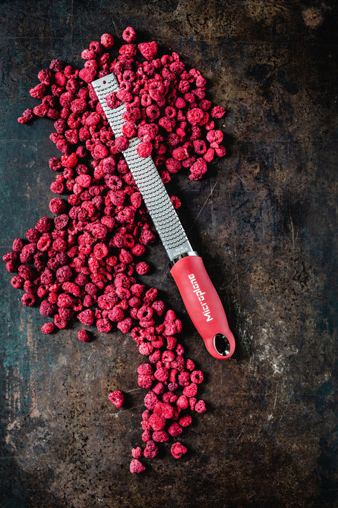 Premium Zester Grater - Pomegranate Red