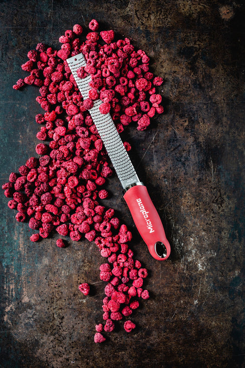 Premium Zester Grater - Pomegranate Red