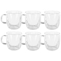Caffe Manico Double Wall Glass - Set of 6, 250ml