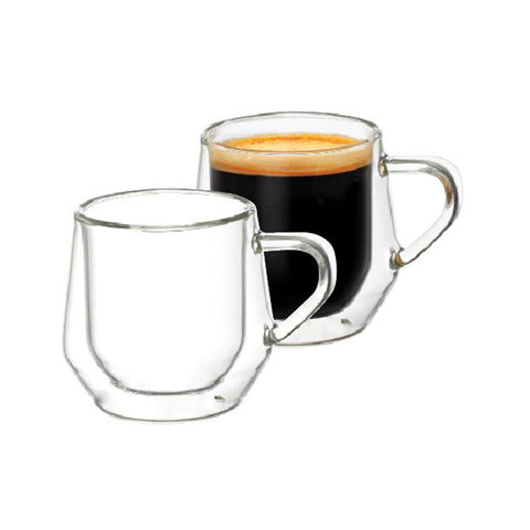 Capri Double Wall Glass Set of 2 - 100ml