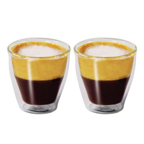 Modena Twin Wall Glass 100Ml 2Pc Set