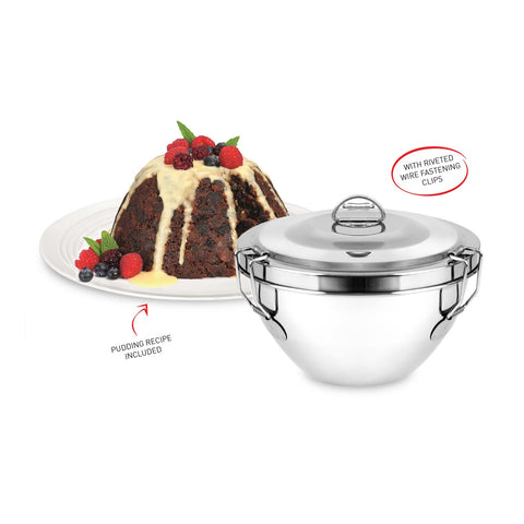 Stainless Steel Pudding Steamer - 2L