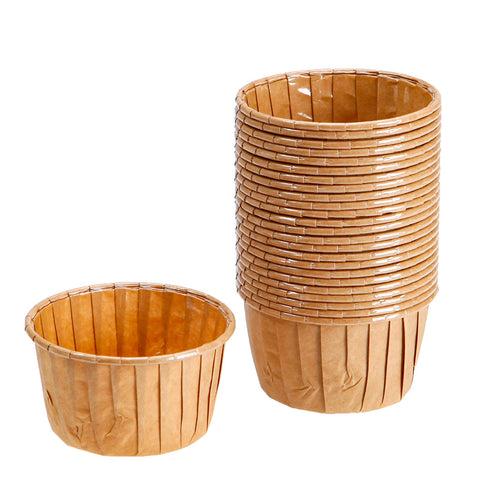 Loveharbor White Muffin Paper Cup