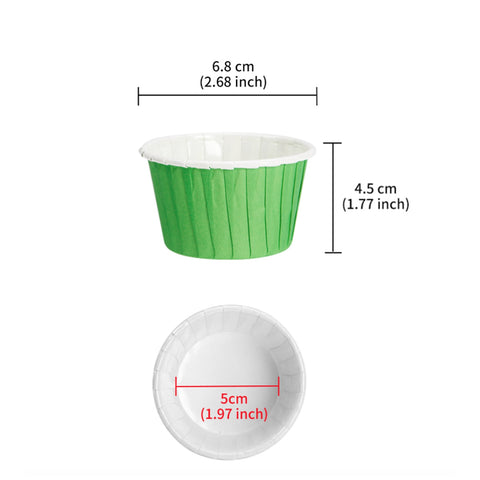 Loveharbor White Muffin Paper Cup