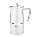 Art Deco Espresso Maker - 6 Cup / 300Ml - Stainless Steel
