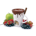 Nostalgia 4 Piece Chocolate Fondue Mug Set
