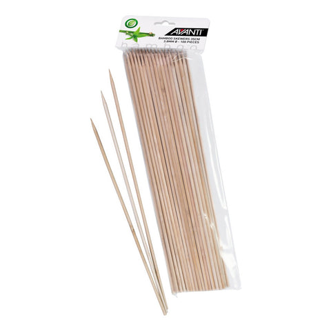 Bamboo Skewers 35cm 100Piece Pack