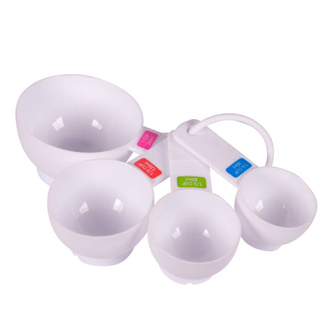 Plastic Measuring Cups - Set Of 4