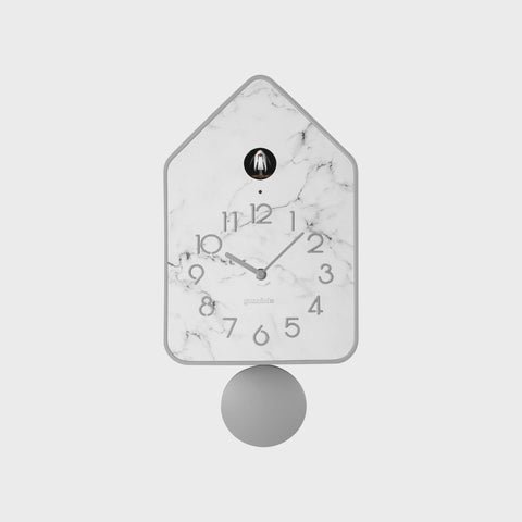 Home QQ-Up Cuckoo Wall Clock with Pendulum