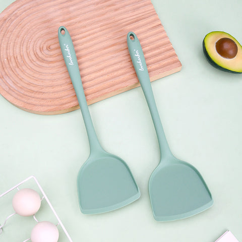 Loveharbor Silicone Solid Spatula - Green