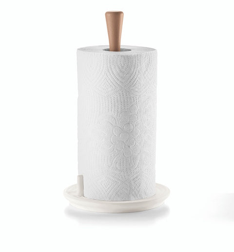 Roll & Tear Universal kitchen roll holder Milk - White