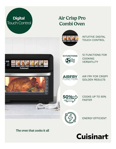 Air Crisp Pro Oven - Black