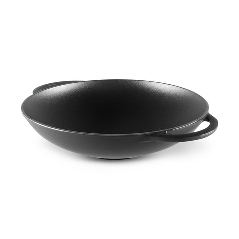 Cast Iron Wok 37cm