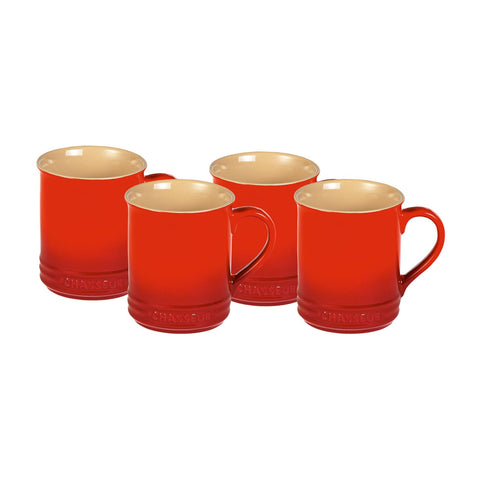 Mug Set of 4 - 3 Colors