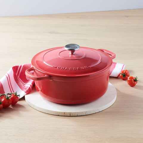 Round French Oven - Coral