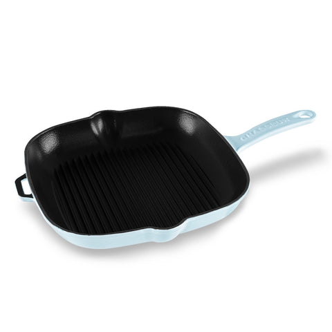 Square Grill 25cm - Duck Egg Blue