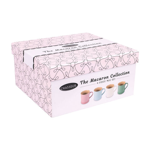 Macaron Collection 4piece Mug Set