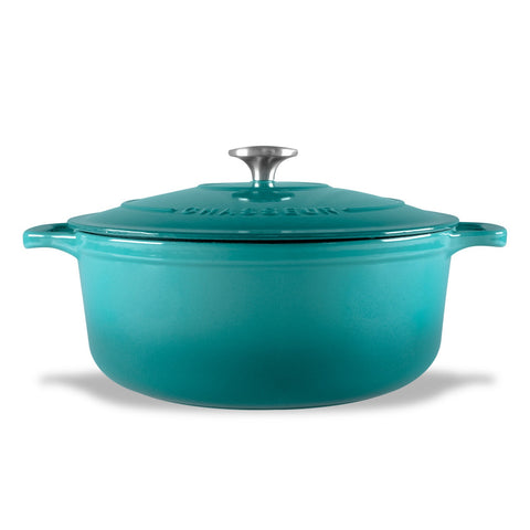 Round French Oven - Mediterranean Blue(3 Sizes)