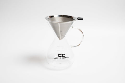 Pour Over Coffee Maker / Dripper - 600Ml