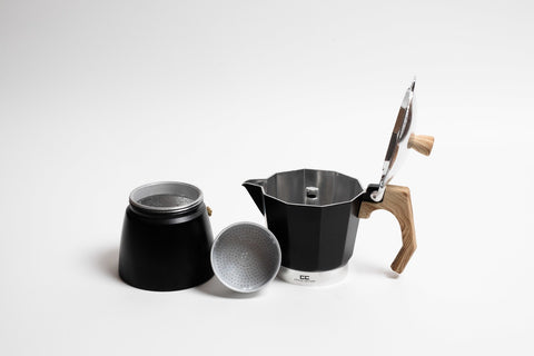 Black Coffee Maker - 6 Cup