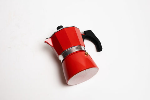 Red Coffee Maker - 3 Cup