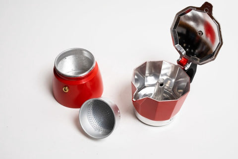 Red Coffee Maker - 3 Cup