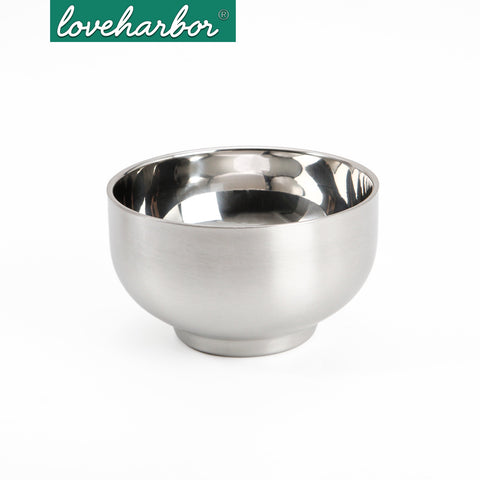 Double-Layer Stainless Steel Bowl