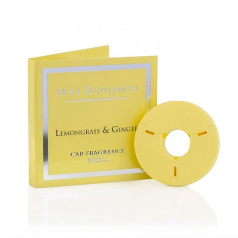 Car Fragrance Refill - Lemongrass & Ginger