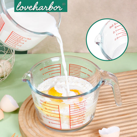 Loveharbor Glass Measuring Cup