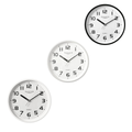 Adams Wall Clock Arabic Numerals - 25cm / White