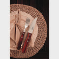 Churrasco Jumbo Steak Knife Set Polywood - Red