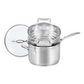 Impact 20Cm Saucepan With 16/18/20Cm Multi Steamer