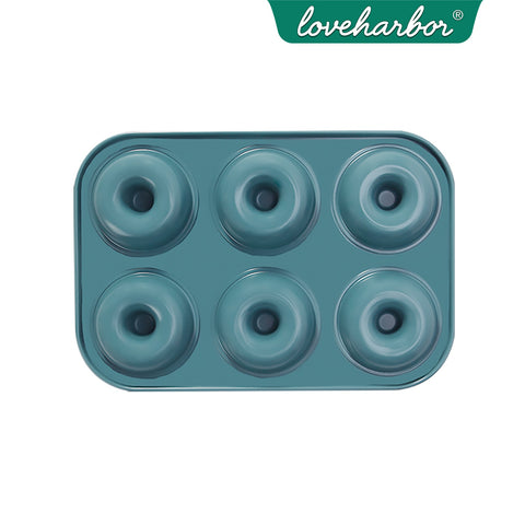 Loveharbor Green Earth Non-Stick Donut Pan