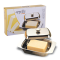 Butter Dish - Stainless Steel with Cover