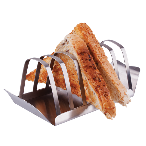 Stainless Steel Toast Rack With Tray