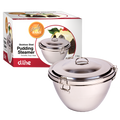 Stainless Steel Pudding Steamer 2L