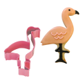Flamingo Cookie Cutter 10cm - Pink / Pink