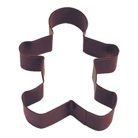 Gingerbread Man Cookie Cutter 12.75cm - Brown