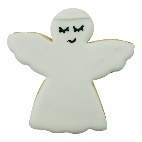 Angel Cookie Cutter 7.75cm - White / White