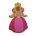 Princess Cookie Cutter 12.05cm - Fuchsia / Fuchsia