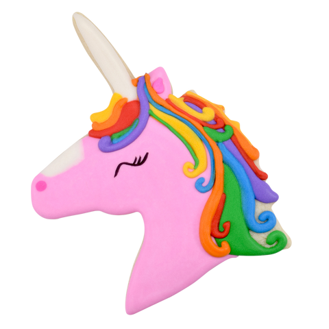 Stainless Steel Unicorn Cookie Cutter Set 3