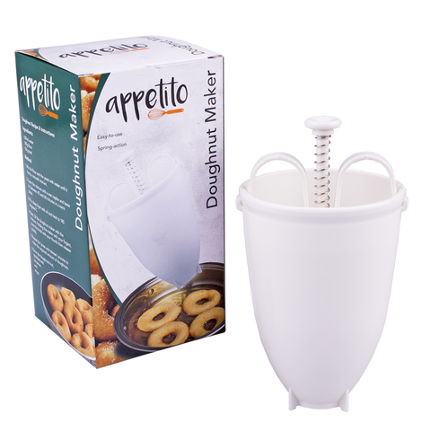 Plastic Doughnut Maker - White