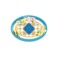 Oval Tray Large Flower & Lemon