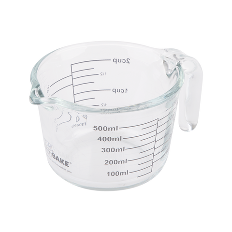 Borosilicate Glass Measure Jug 2 Cup/500ml