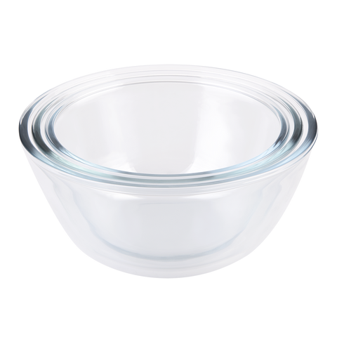 Borosilicate Glass Mixing Bowl 21cm Dia./2l