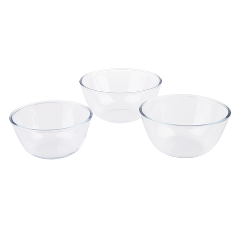 Borosilicate Glass Mixing Bowl 21cm Dia./2l