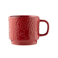 In The Forest Red Mug, 300ml / 12 x 9 x 8cm - Stoneware